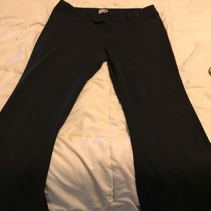 Black slacks